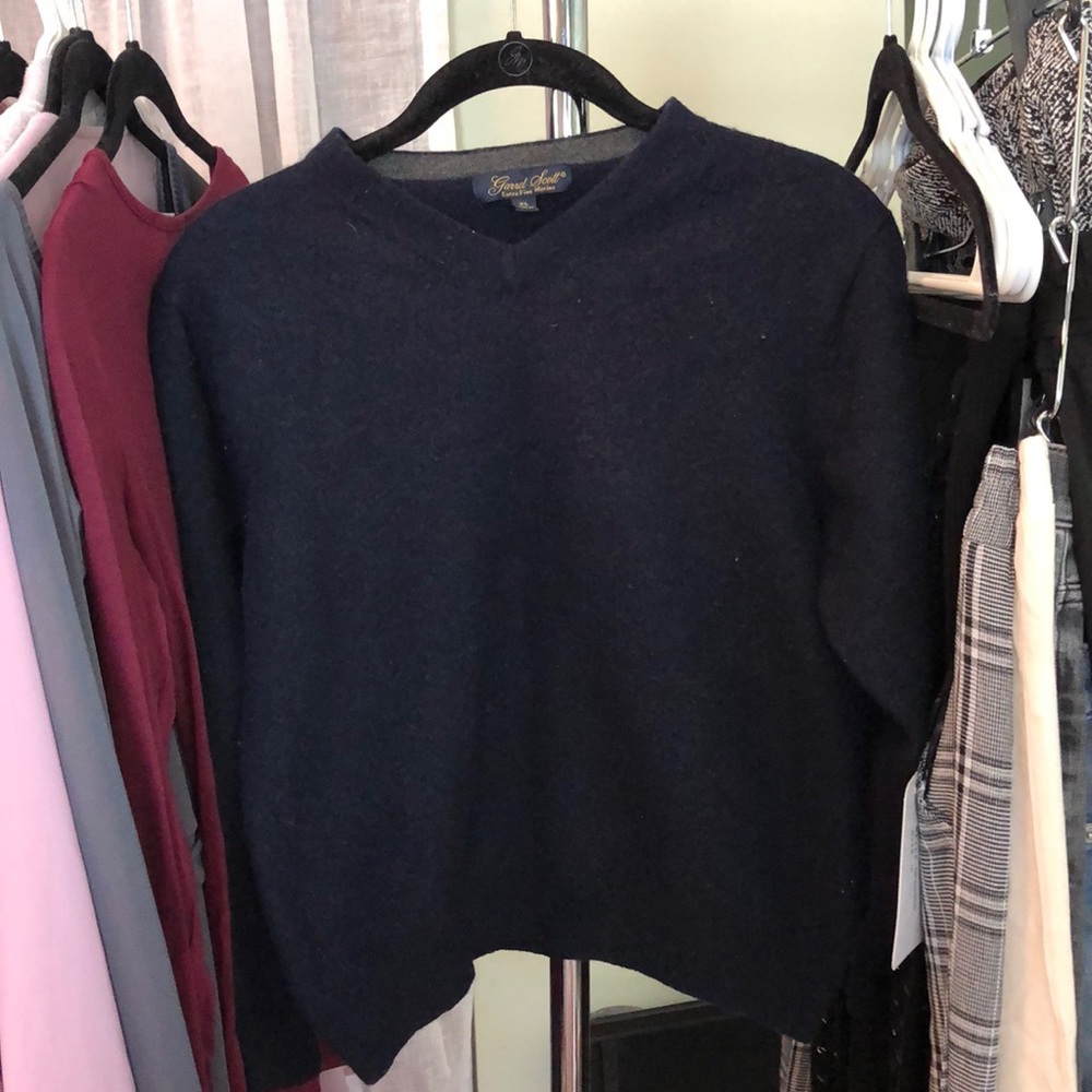 Garret Scott merino wool sweater